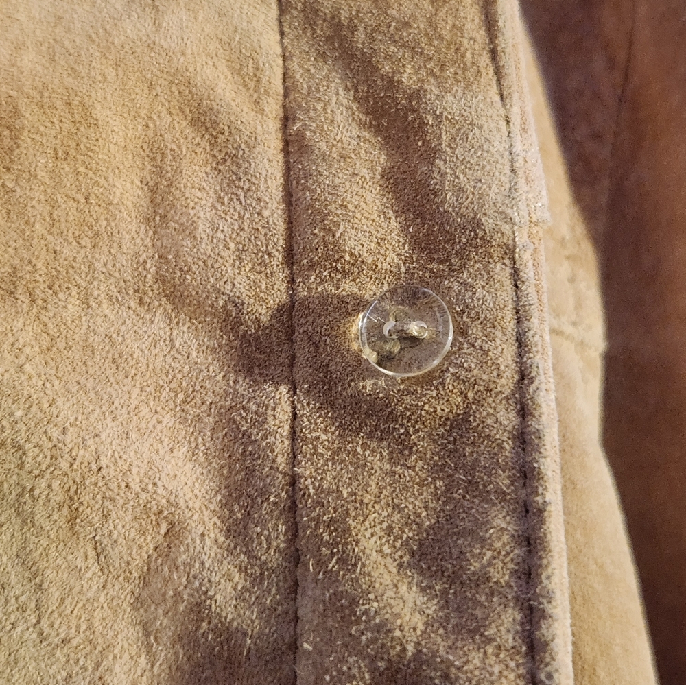 Cherokee Tan Suede Jacket - Picture 7 of 9